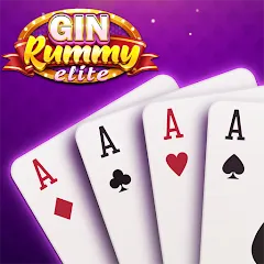 Взлом Gin Rummy Elite: Online Game (Джин Рамми)  [МОД Много денег] - стабильная версия apk на Андроид