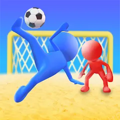 Скачать взломанную Super Goal: Fun Soccer Game (Супер Гол)  [МОД Много денег] - полная версия apk на Андроид