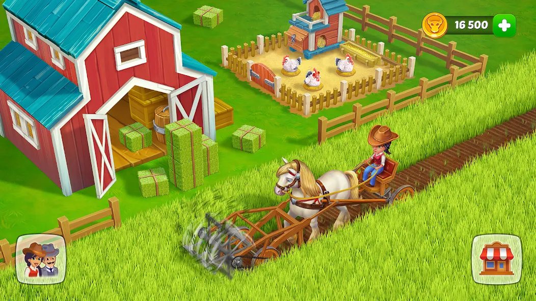 Wild West: Farm Town Build (Уайлд Вест)  [МОД Unlimited Money] Screenshot 3