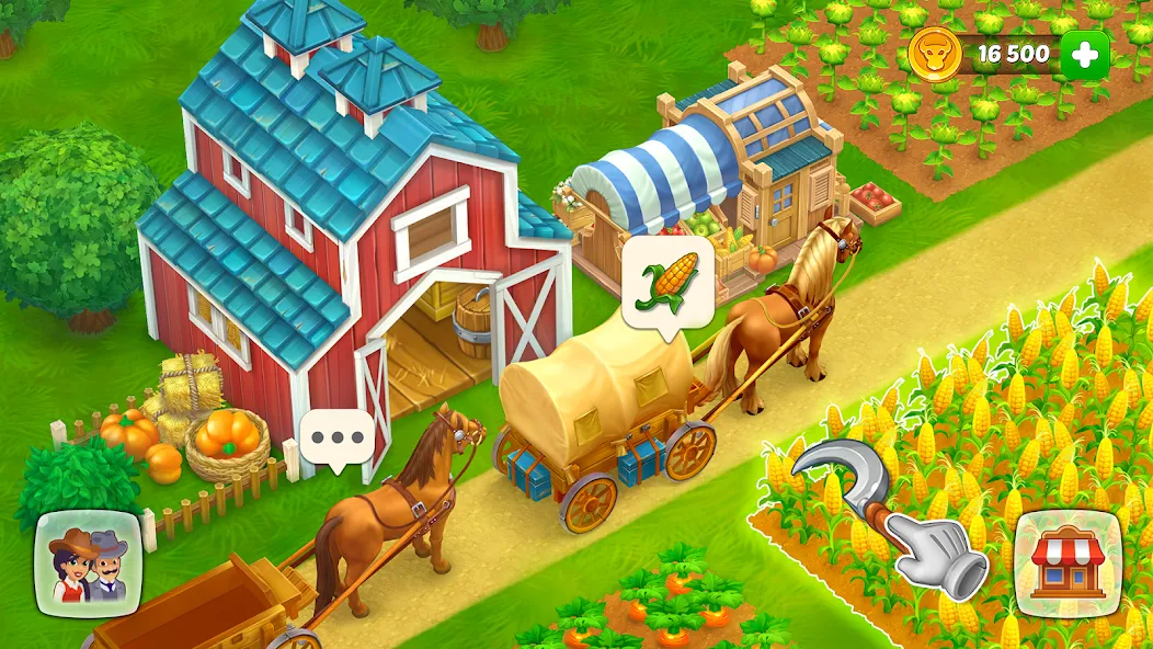 Wild West: Farm Town Build (Уайлд Вест)  [МОД Unlimited Money] Screenshot 5