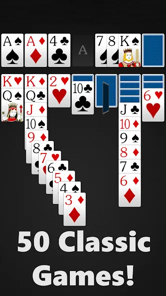 Solitaire - Classic Card Games (Солитер)  [МОД Menu] Screenshot 3