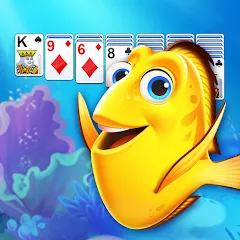 Взлом Solitaire: Fish Master (Солитер)  [МОД Все открыто] - стабильная версия apk на Андроид