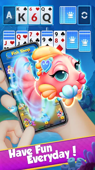 Solitaire - Klondike Card Game (Солитер)  [МОД Бесконечные деньги] Screenshot 3