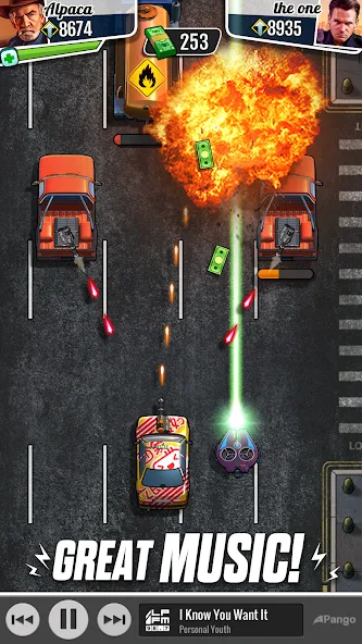 Fastlane: Road to Revenge (Фастлейн)  [МОД Много монет] Screenshot 5