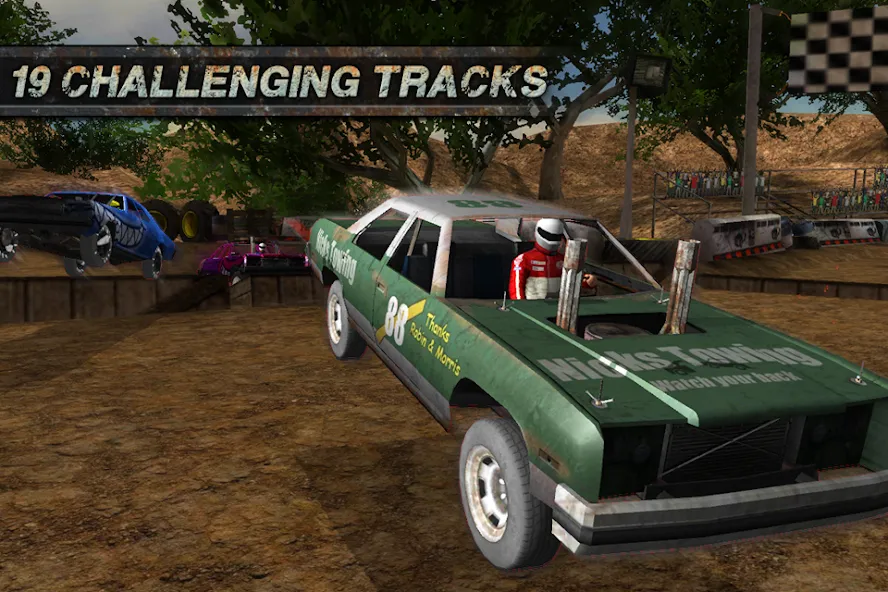 Demolition Derby: Crash Racing (Демолиция Дерби)  [МОД Unlocked] Screenshot 2