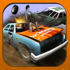 Скачать взломанную Demolition Derby: Crash Racing (Демолиция Дерби)  [МОД Unlocked] - стабильная версия apk на Андроид