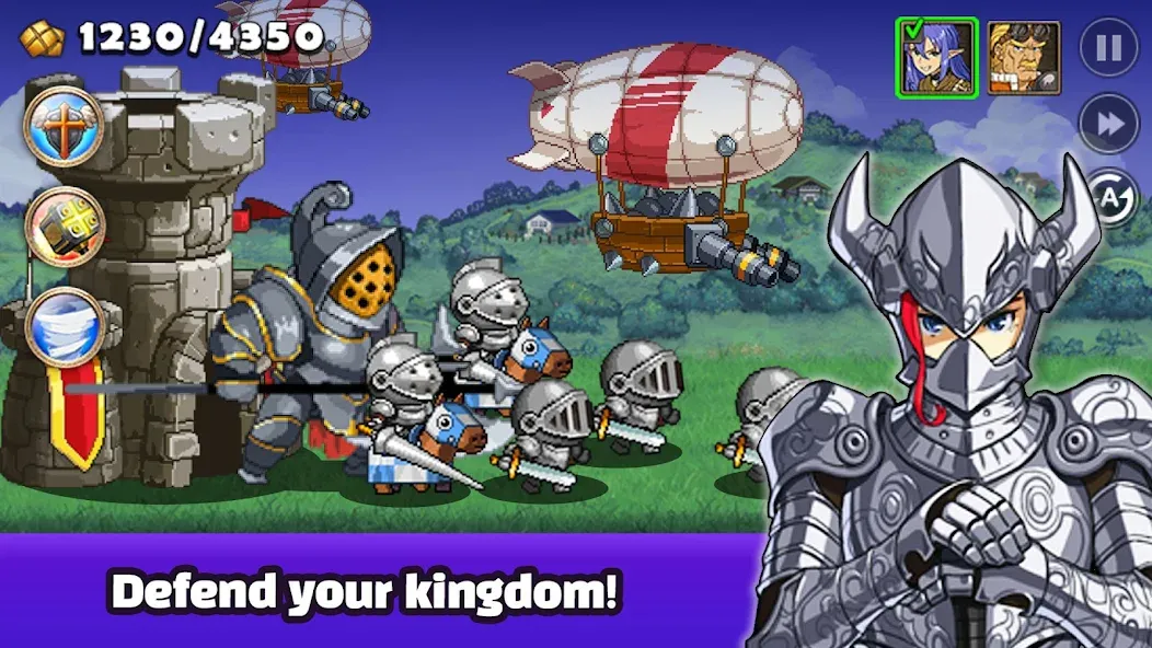 Kingdom Wars - Tower Defense (Кингдом Варс)  [МОД Бесконечные монеты] Screenshot 4