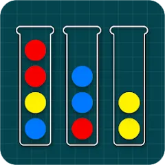 Взлом Ball Sort Puzzle - Color Games (Балл Сорт Пазл)  [МОД Бесконечные деньги] - последняя версия apk на Андроид