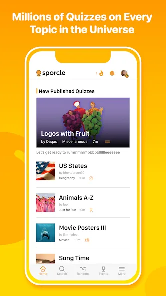 Sporcle (Споркл)  [МОД Mega Pack] Screenshot 1