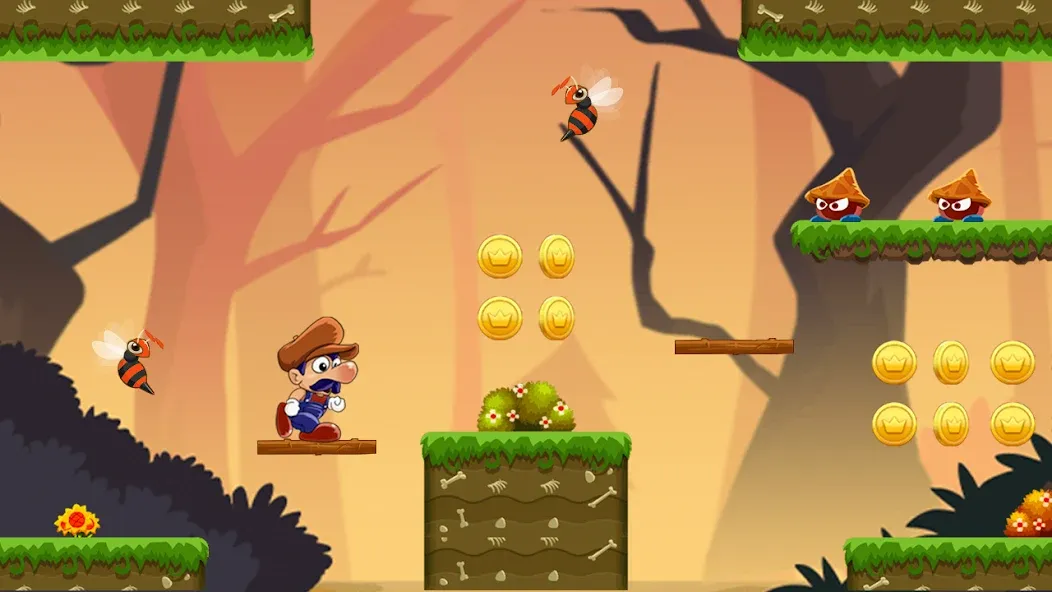 Super Bino Go:Adventure Jungle (Супер Бино Го)  [МОД Меню] Screenshot 3