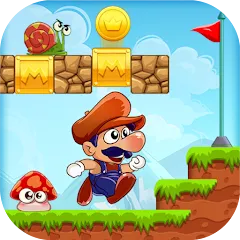 Скачать взлом Super Bino Go:Adventure Jungle (Супер Бино Го)  [МОД Меню] - стабильная версия apk на Андроид