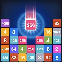 Взлом Drop Merge : Number Puzzle (Дроп Мердж)  [МОД Menu] - последняя версия apk на Андроид