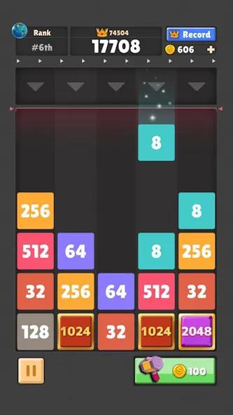 Drop The Number® : Merge Game (Дроп зе Намбер)  [МОД Меню] Screenshot 1