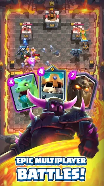 Clash Royale (Клаш Рояль)  [МОД Все открыто] Screenshot 1