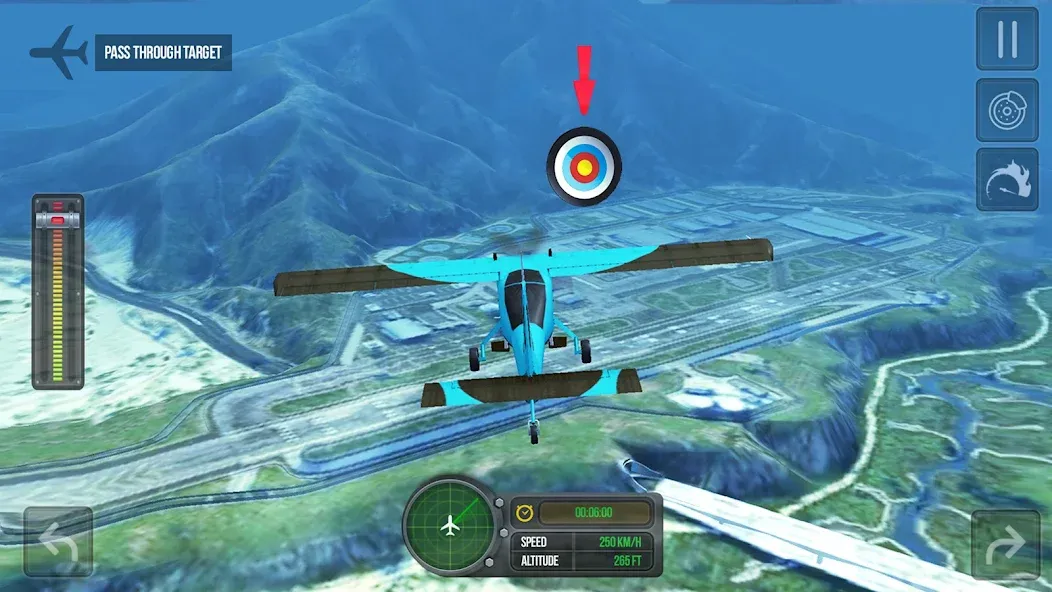 Flight Simulator - Plane Games  [МОД Много монет] Screenshot 5