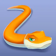 Взломанная Snake Rivals - Fun Snake Game (Снейк Ривалс)  [МОД Unlimited Money] - стабильная версия apk на Андроид