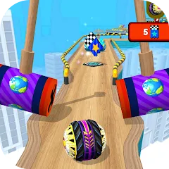 Взлом Rolling Balls 3D (Гоинг Боллс 3Д)  [МОД Много денег] - стабильная версия apk на Андроид