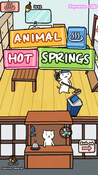 Animal Hot Springs  [МОД Много монет] Screenshot 1
