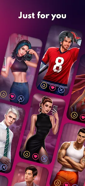 Love Sparks: Dating Sim (Лав Спаркс)  [МОД Unlocked] Screenshot 5