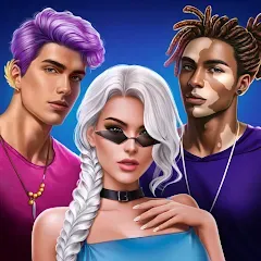 Скачать взломанную Love Sparks: Dating Sim (Лав Спаркс)  [МОД Unlocked] - полная версия apk на Андроид