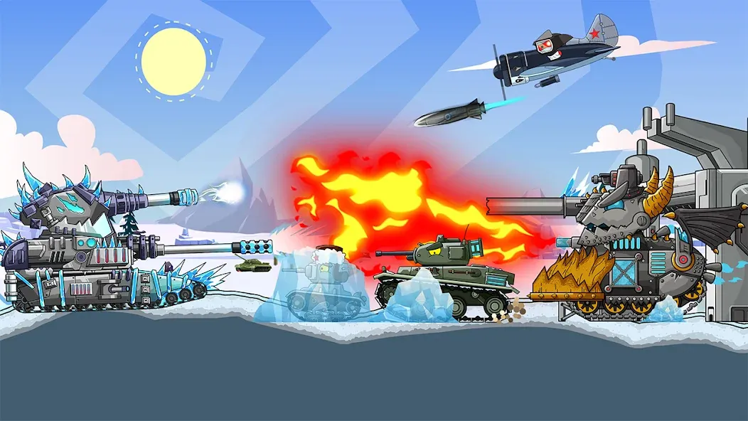 Tank Arena Steel Battle (Танковая Арена Стальное Сражение)  [МОД Бесконечные монеты] Screenshot 5