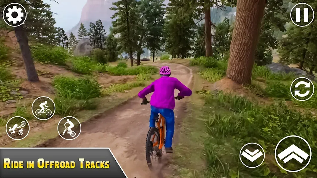 BMX Bicycle Games Offroad Bike  [МОД Menu] Screenshot 2