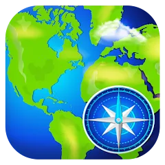 Скачать взлом Geo Quiz: World Geo Trivia (Джио Квиз)  [МОД Unlocked] - стабильная версия apk на Андроид