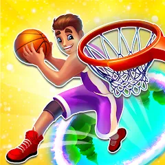 Взлом Hoop World: Flip Dunk Game 3D (Хуп Ворлд)  [МОД Бесконечные деньги] - стабильная версия apk на Андроид