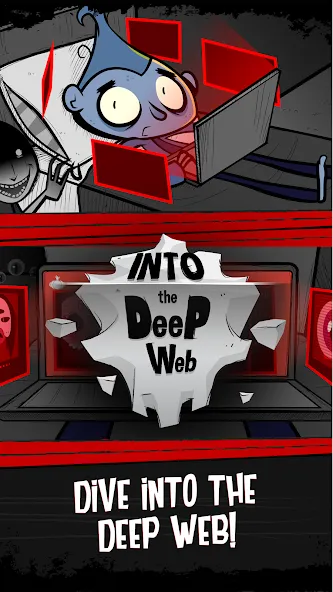 Into the Deep Web: Idle Game (Инту зе Дип Веб)  [МОД Все открыто] Screenshot 1