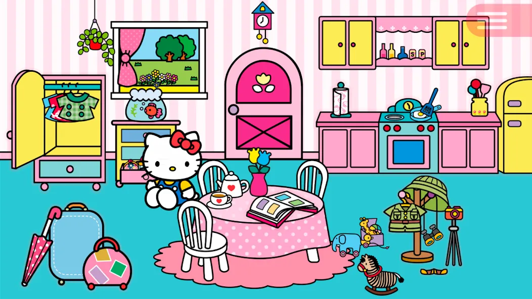 Hello Kitty Around The World  [МОД Много денег] Screenshot 1