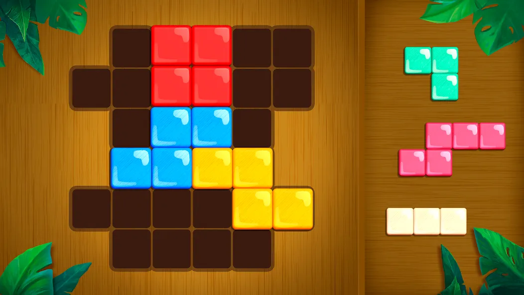 Block King - Brain Puzzle Game (Блок Кинг)  [МОД Unlimited Money] Screenshot 1