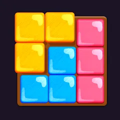 Взломанная Block King - Brain Puzzle Game (Блок Кинг)  [МОД Unlimited Money] - стабильная версия apk на Андроид