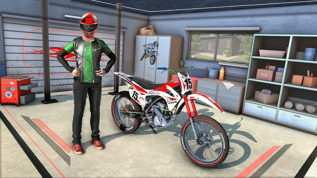 Bike Stunt Race Tricks Master  [МОД Mega Pack] Screenshot 2