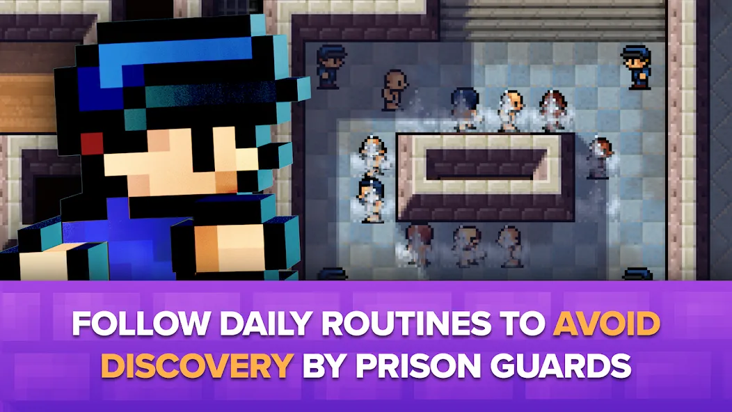 The Escapists: Prison Escape – (Зе Эскейпистс)  [МОД Бесконечные монеты] Screenshot 3