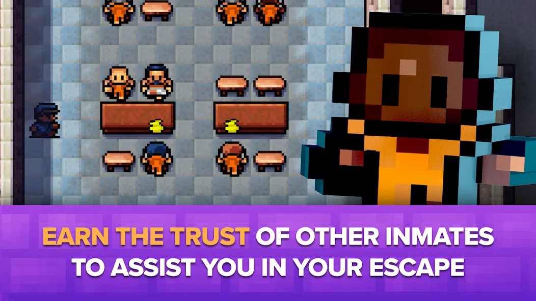 The Escapists: Prison Escape – (Зе Эскейпистс)  [МОД Бесконечные монеты] Screenshot 4