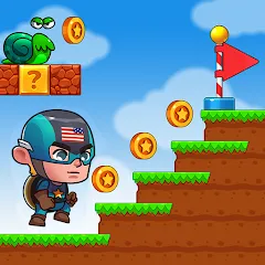 Скачать взломанную Super Bill World-Fun Adventure (Супер Билл Мир)  [МОД Бесконечные деньги] - стабильная версия apk на Андроид