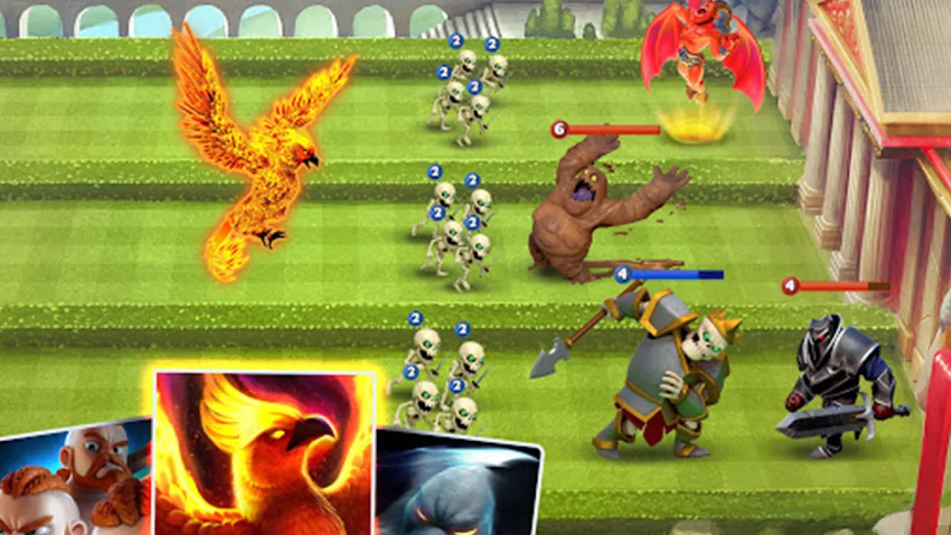 Castle Crush：Epic Battle  [МОД Mega Pack] Screenshot 3