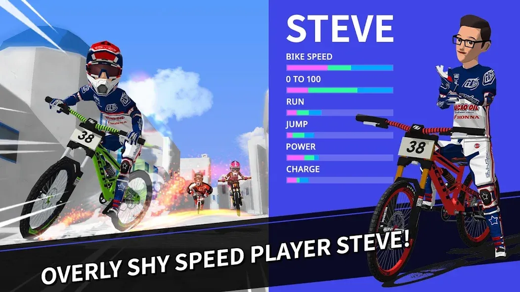 Downhill Masters (Даунхилл мастерс)  [МОД Menu] Screenshot 2