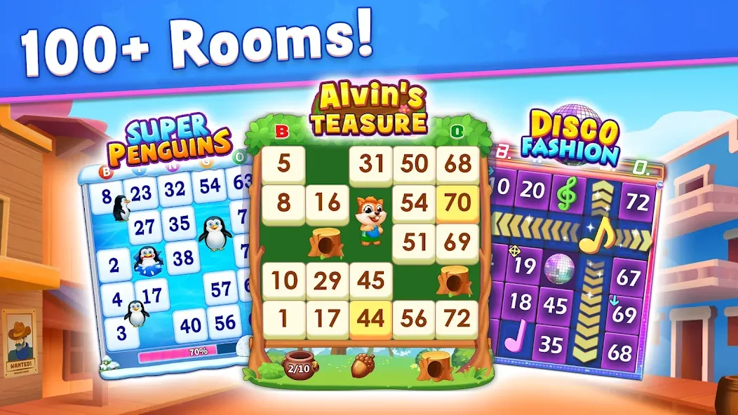 Bingo: Play Lucky Bingo Games (Бинго)  [МОД Все открыто] Screenshot 2