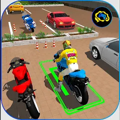 Взломанная Bike Parking Moto Driving Game (Ларонг Парадахан нг Бисиклета)  [МОД Бесконечные монеты] - последняя версия apk на Андроид