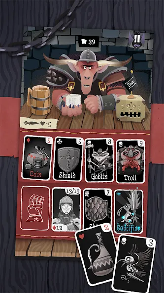 Card Crawl (Кард Кролл)  [МОД Много денег] Screenshot 3