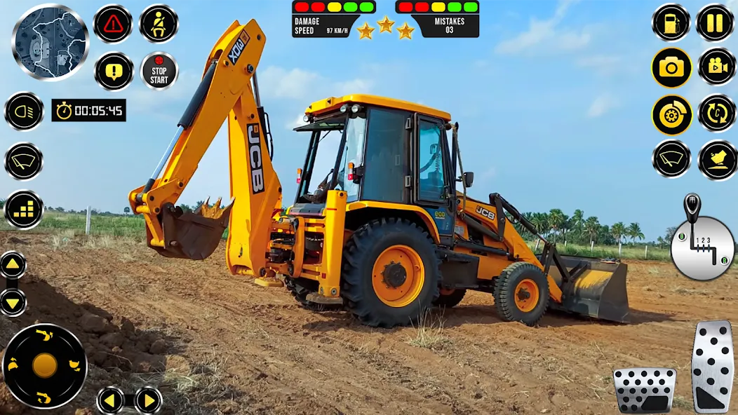 JCB Excavator Construction 3D  [МОД Много монет] Screenshot 3