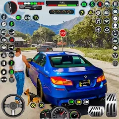 Взломанная US Car Parking Game 2024  [МОД Unlimited Money] - последняя версия apk на Андроид