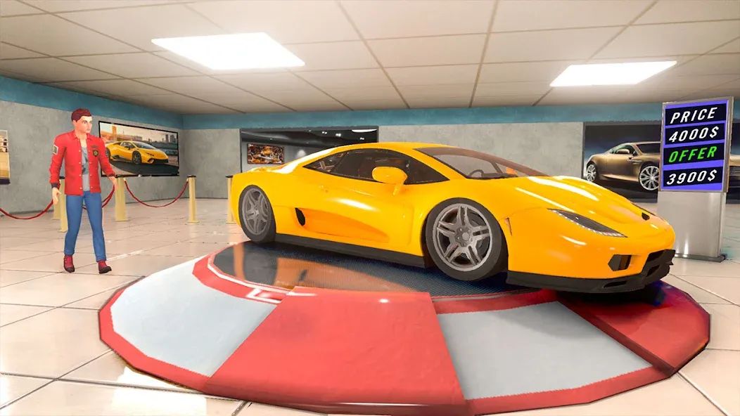 Car Dealer Tycoon Auto Shop 3D  [МОД Бесконечные деньги] Screenshot 3