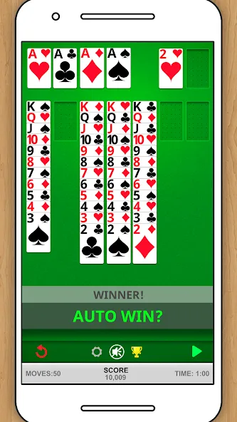 SOLITAIRE CLASSIC CARD GAME  [МОД Много денег] Screenshot 3