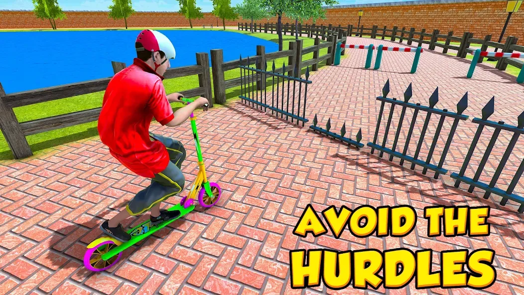 BMX Air Skate Scooter Tricks  [МОД Много монет] Screenshot 2