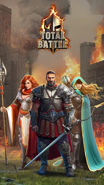 Total Battle: Strategy Games (Тотал Батл)  [МОД Все открыто] Screenshot 1