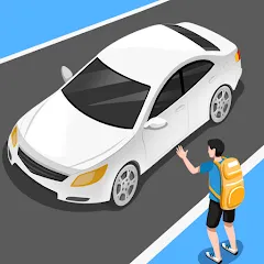 Взломанная Pick Me Up 3D: Taxi Game (Пик Ми Ап 3Д)  [МОД Бесконечные деньги] - последняя версия apk на Андроид