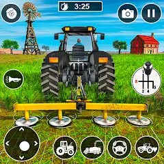 Взлом Real Tractor Driving Games (Риал Трактор Драйвинг Геймс)  [МОД Бесконечные монеты] - последняя версия apk на Андроид