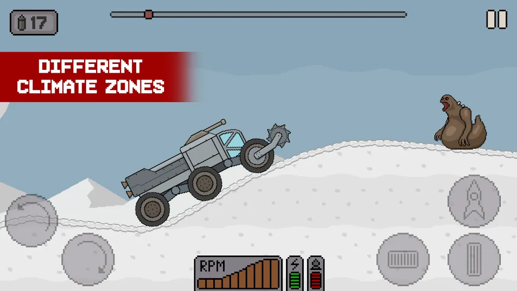 Death Rover: Space Zombie Race (Дэт Ровер)  [МОД Меню] Screenshot 3